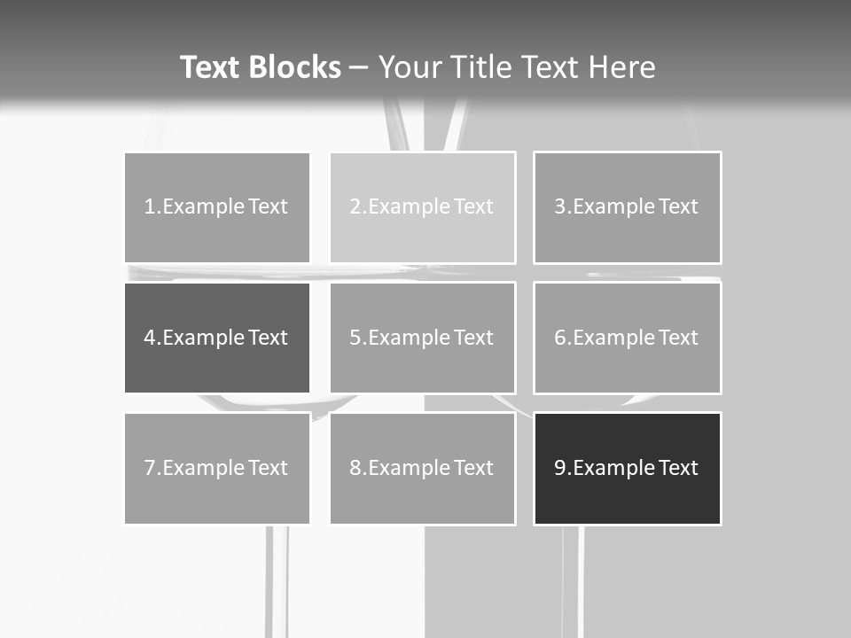 Backlight Transparent Light PowerPoint Template