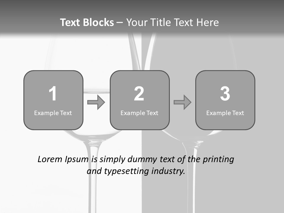 Backlight Transparent Light PowerPoint Template
