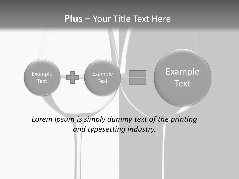 Backlight Transparent Light PowerPoint Template
