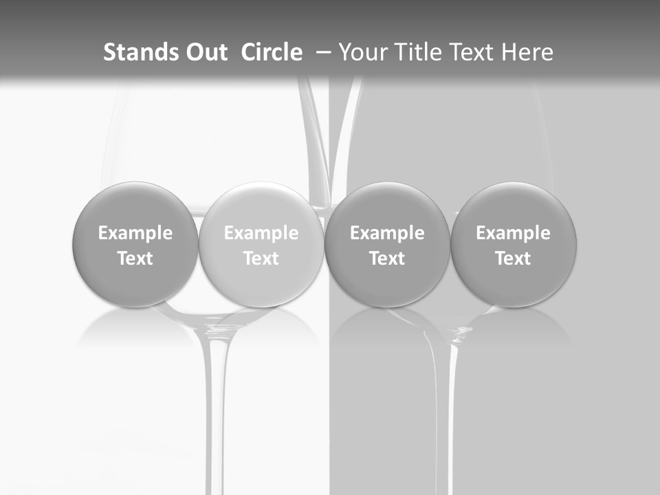 Backlight Transparent Light PowerPoint Template