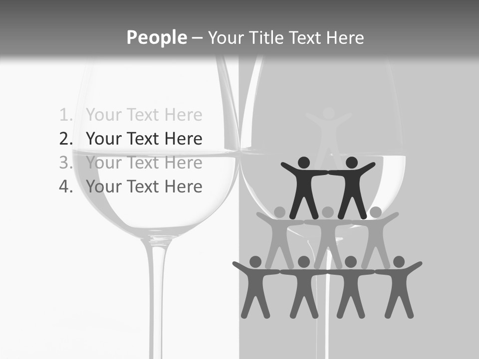 Backlight Transparent Light PowerPoint Template