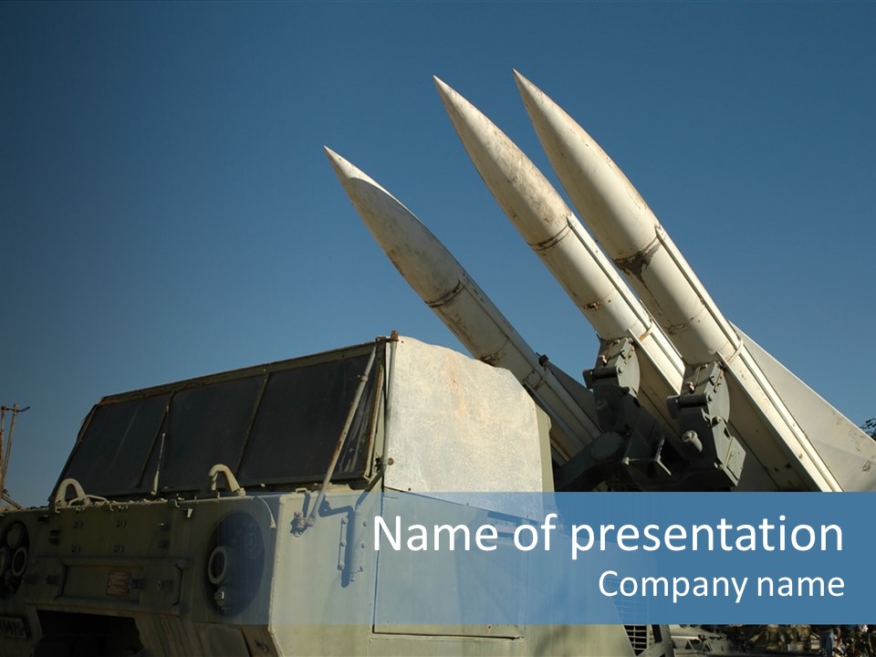 Army Idf Aircraft PowerPoint Template