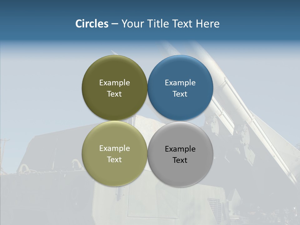 Army Idf Aircraft PowerPoint Template
