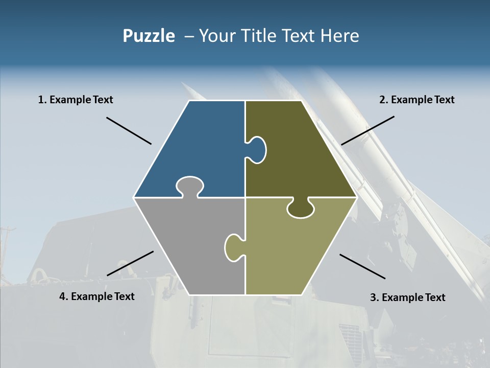 Army Idf Aircraft PowerPoint Template