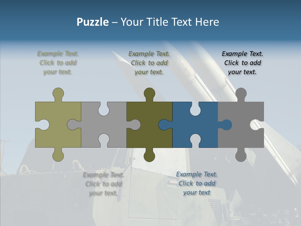 Army Idf Aircraft PowerPoint Template