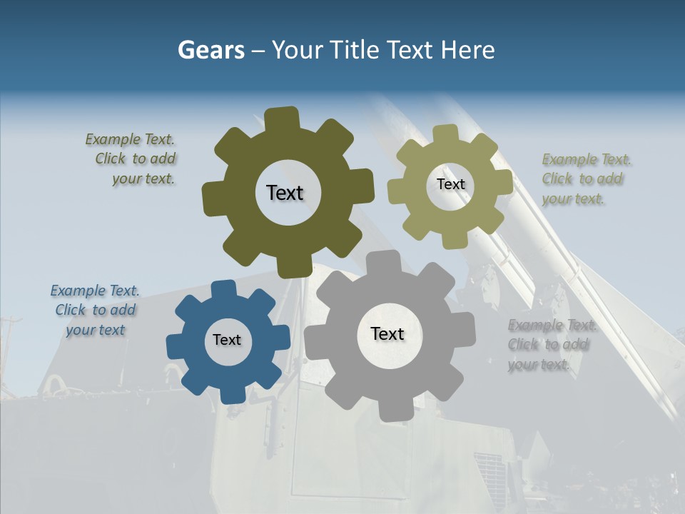 Army Idf Aircraft PowerPoint Template