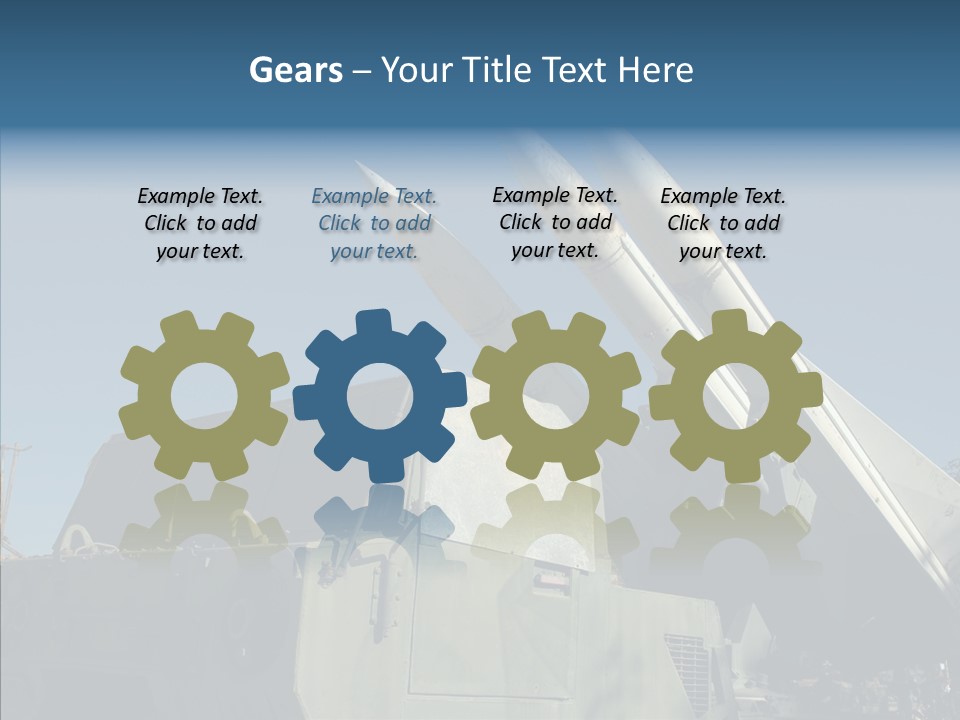 Army Idf Aircraft PowerPoint Template