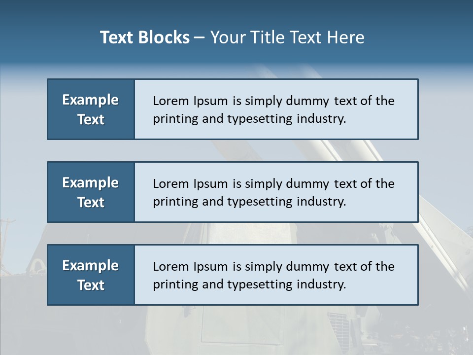 Army Idf Aircraft PowerPoint Template