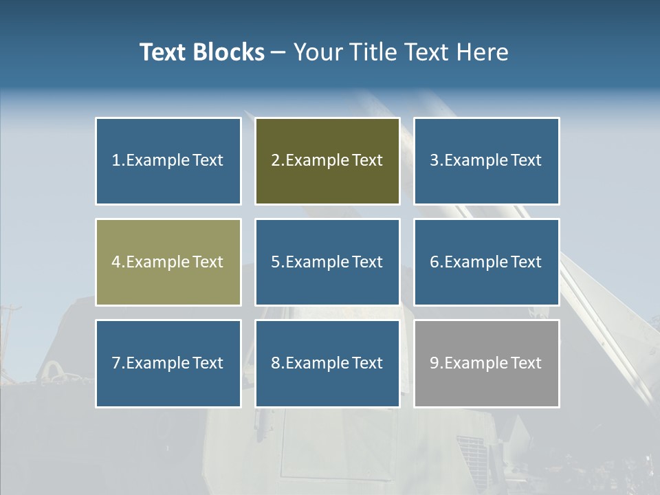 Army Idf Aircraft PowerPoint Template