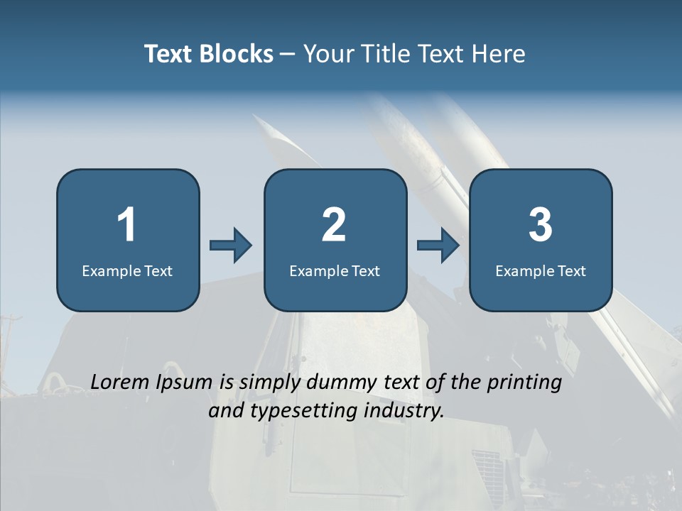 Army Idf Aircraft PowerPoint Template