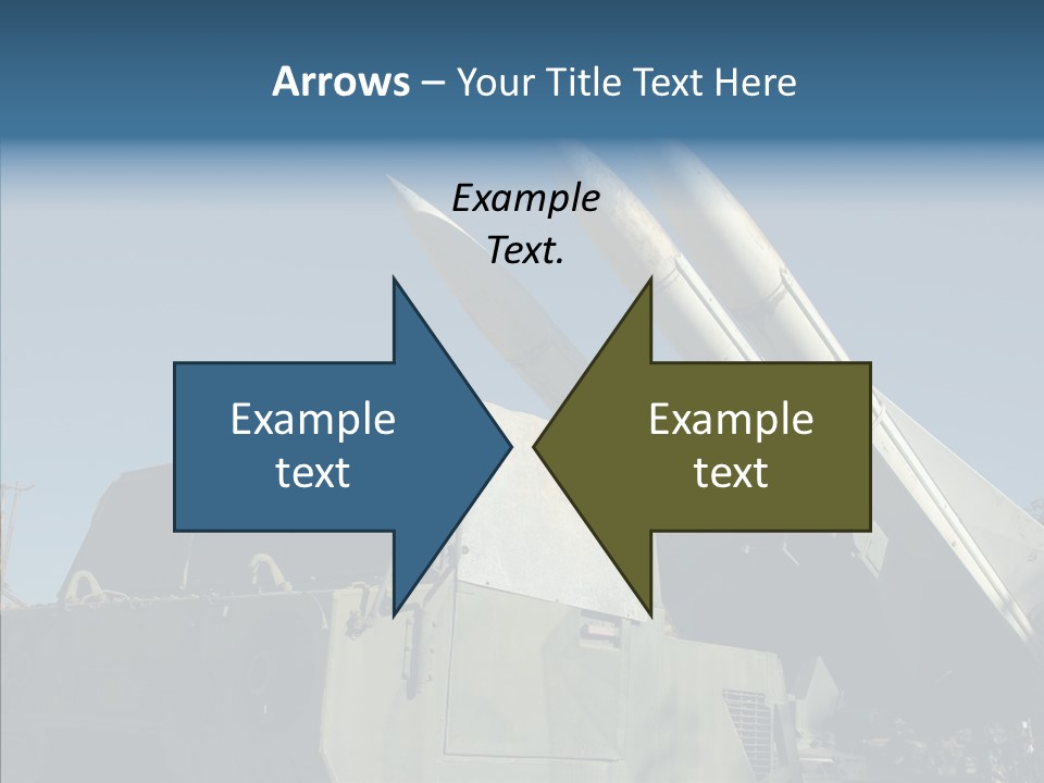 Army Idf Aircraft PowerPoint Template