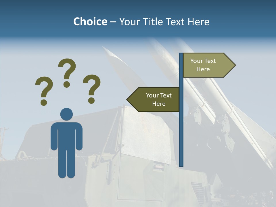 Army Idf Aircraft PowerPoint Template