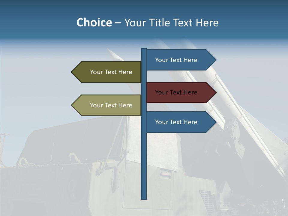 Army Idf Aircraft PowerPoint Template