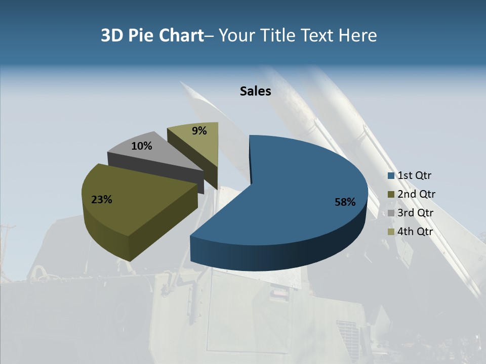 Army Idf Aircraft PowerPoint Template