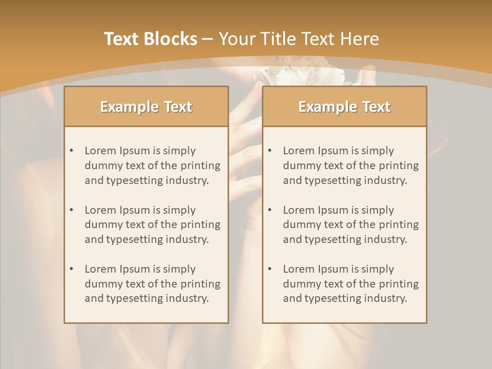 Touch  Glad PowerPoint Template