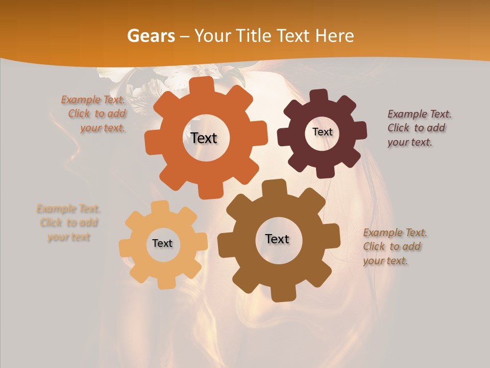 Pretty Glad Naked PowerPoint Template