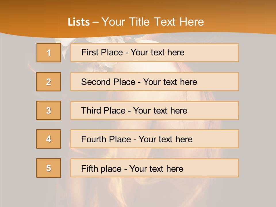 Pretty Glad Naked PowerPoint Template
