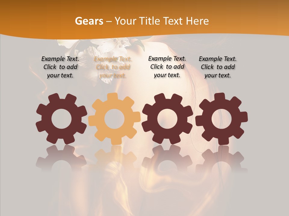 Pretty Glad Naked PowerPoint Template