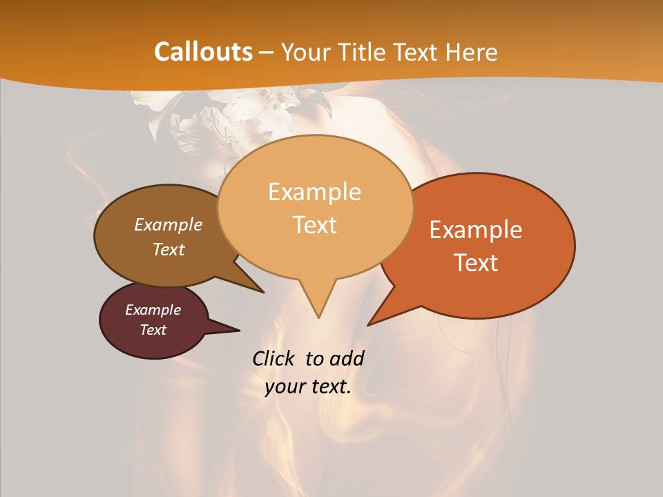 Pretty Glad Naked PowerPoint Template