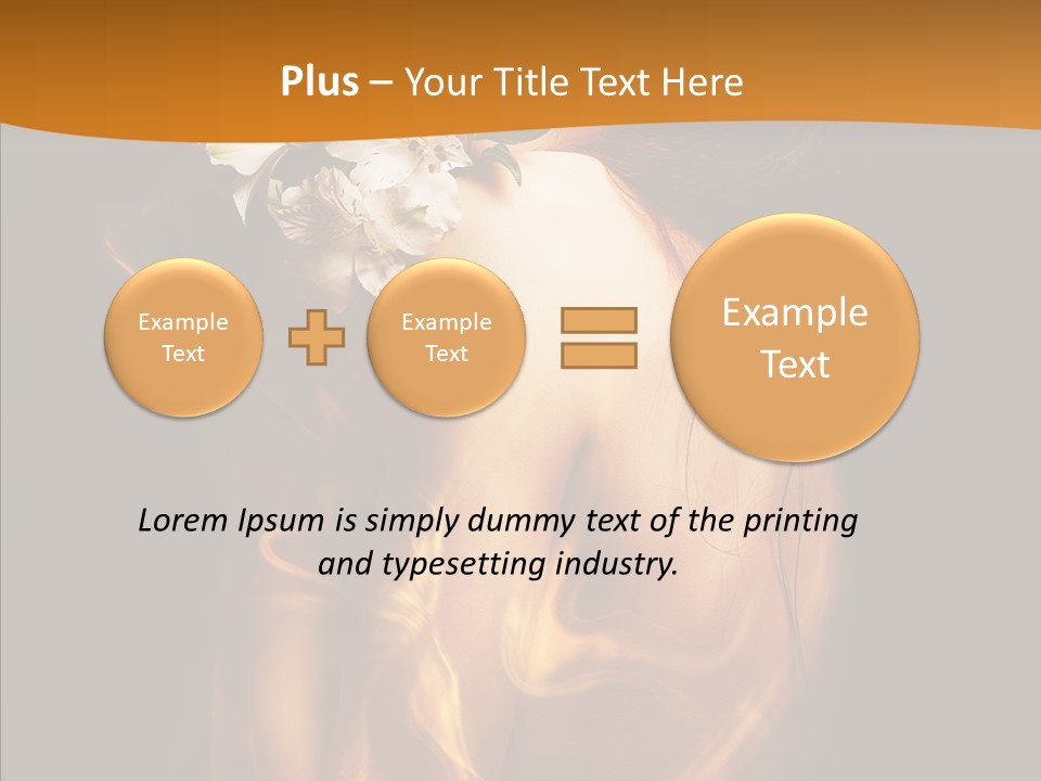 Pretty Glad Naked PowerPoint Template