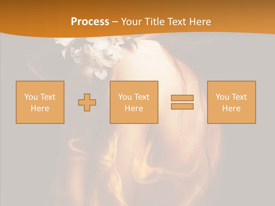 Pretty Glad Naked PowerPoint Template