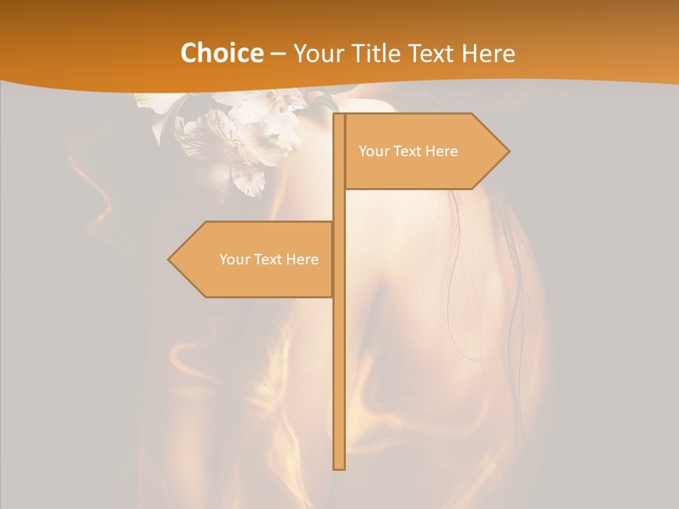 Pretty Glad Naked PowerPoint Template