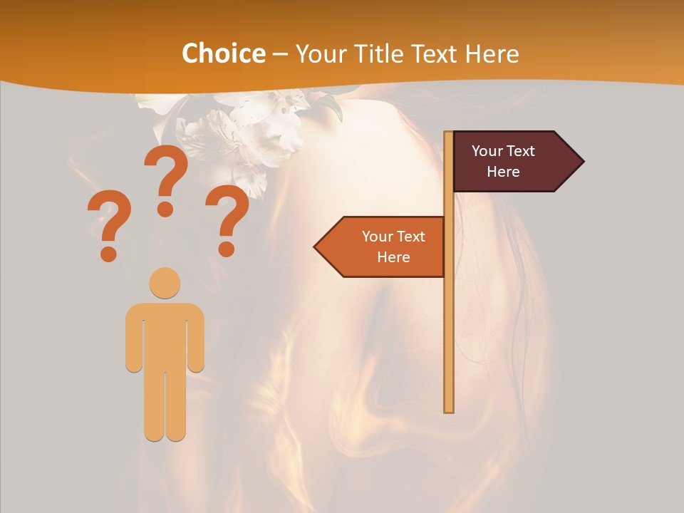 Pretty Glad Naked PowerPoint Template