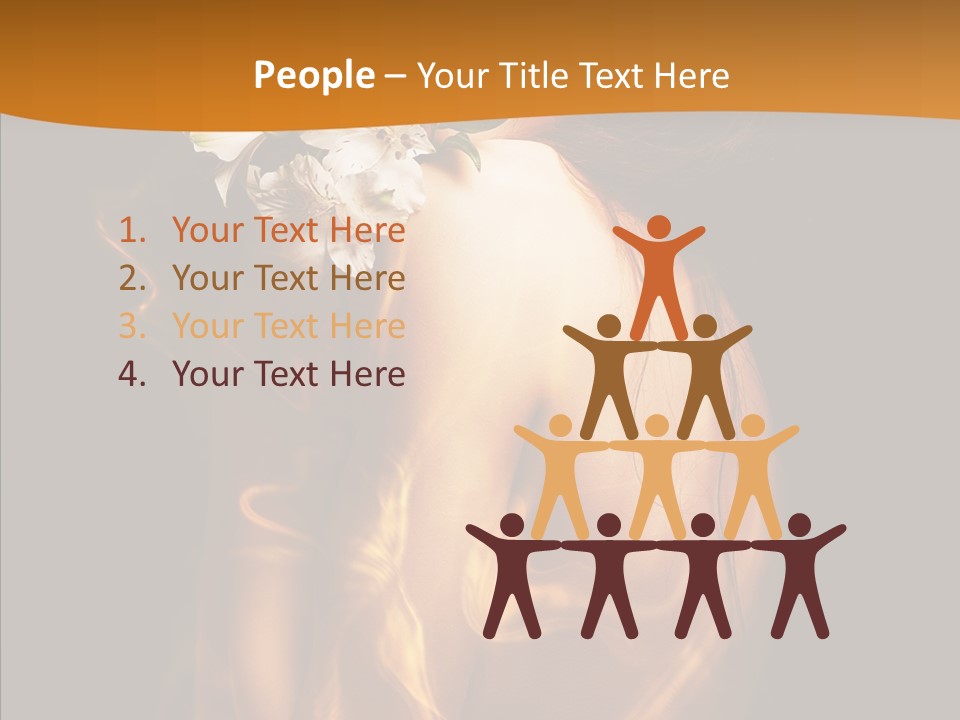Pretty Glad Naked PowerPoint Template