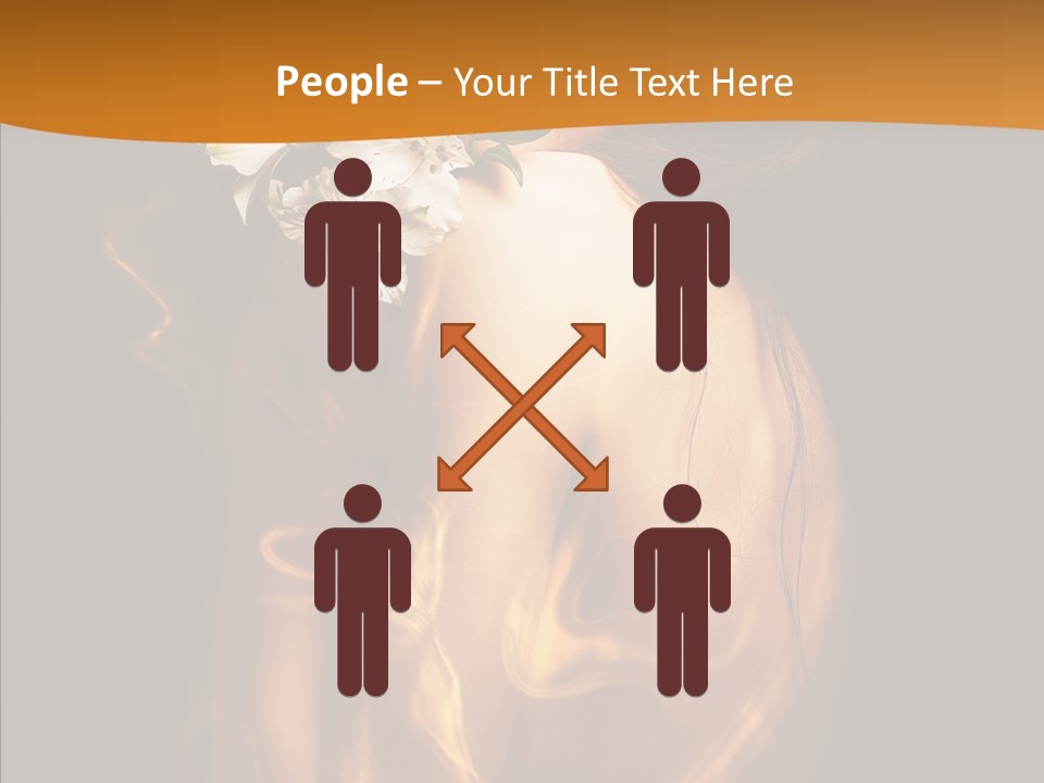 Pretty Glad Naked PowerPoint Template