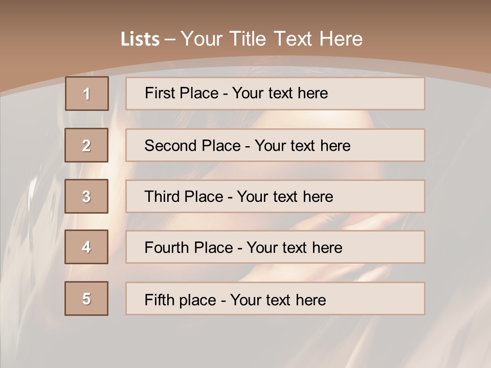 Adult Calm Naked PowerPoint Template