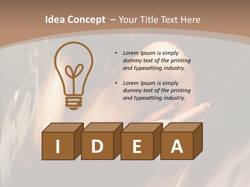 Adult Calm Naked PowerPoint Template