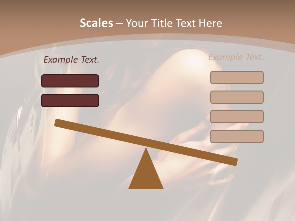 Adult Calm Naked PowerPoint Template