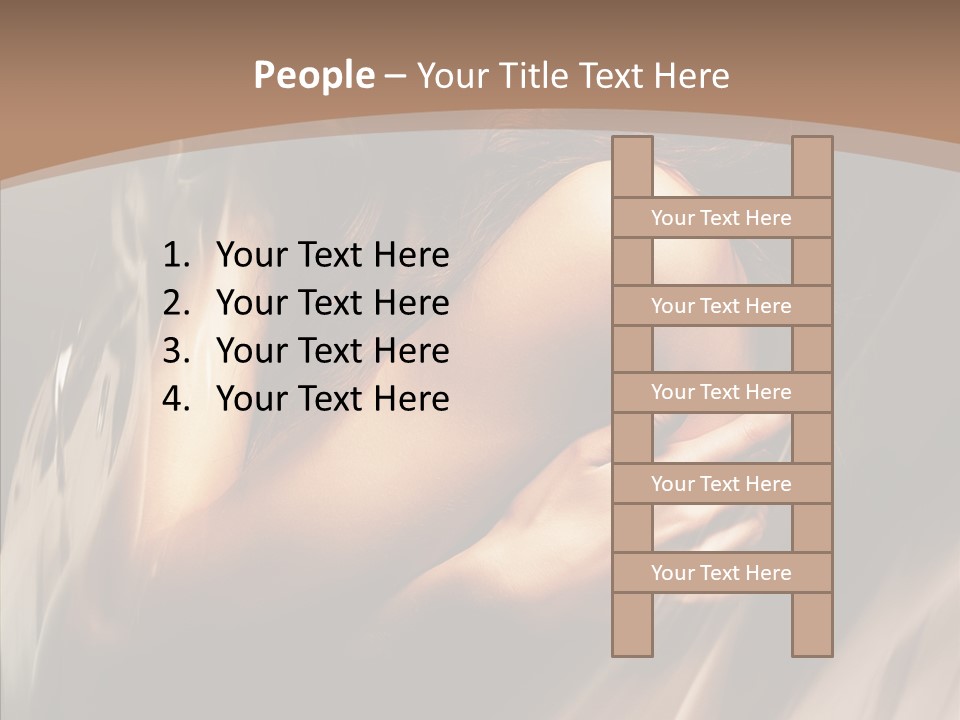 Adult Calm Naked PowerPoint Template