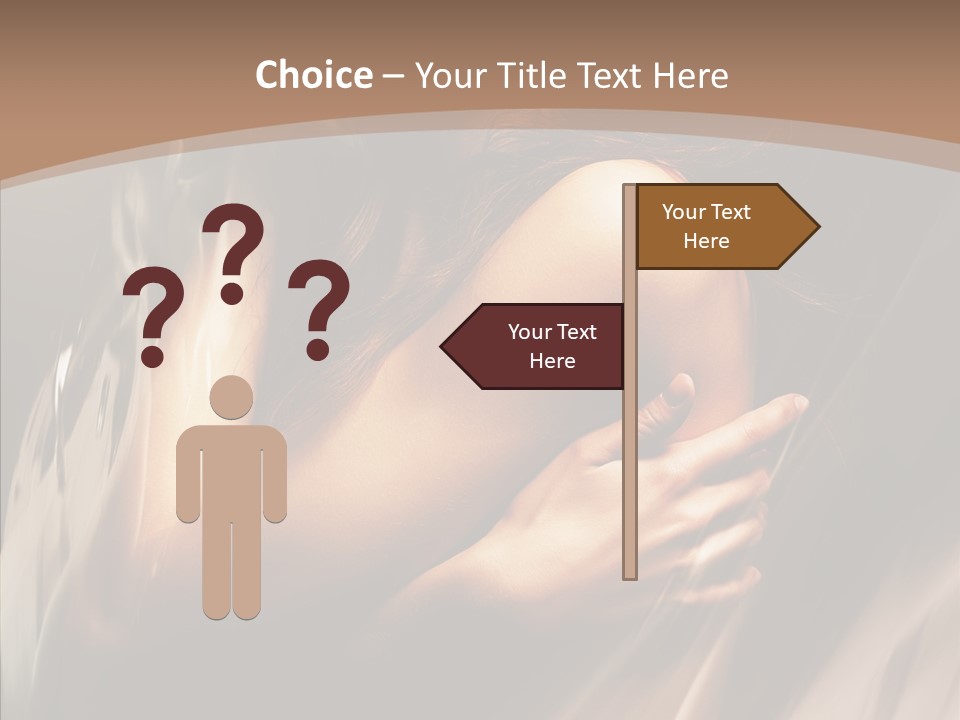 Adult Calm Naked PowerPoint Template