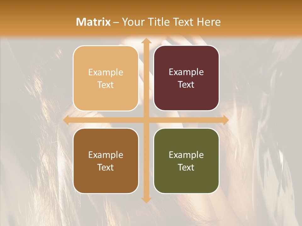 Girl Naked Skin PowerPoint Template