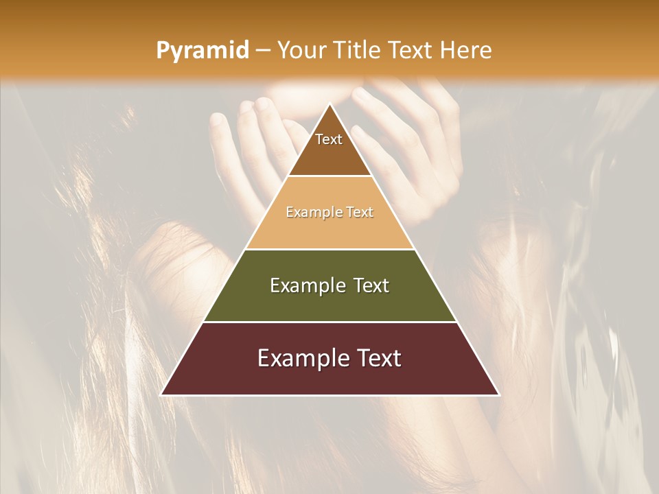 Girl Naked Skin PowerPoint Template