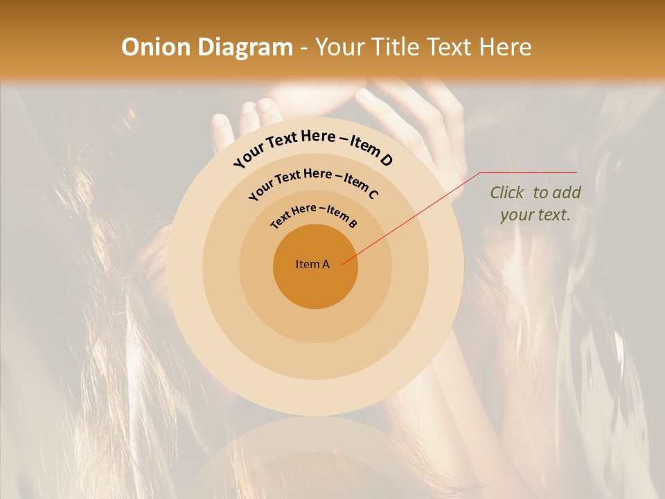 Girl Naked Skin PowerPoint Template