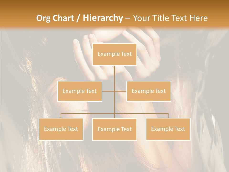 Girl Naked Skin PowerPoint Template