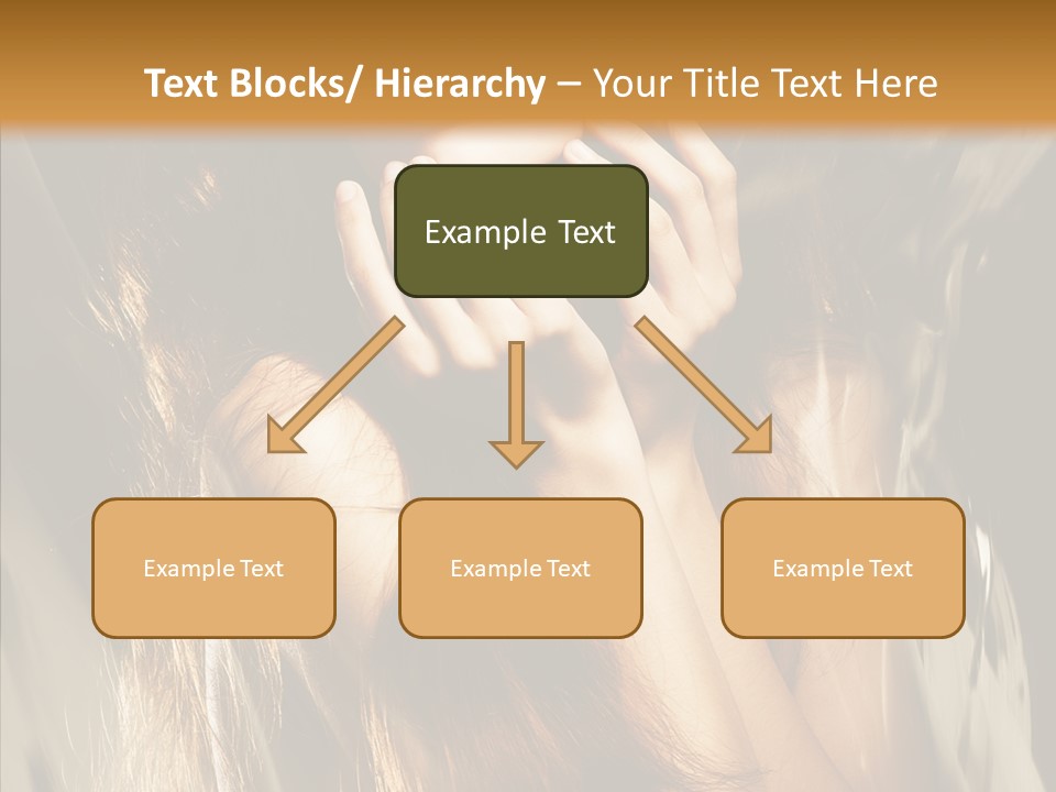 Girl Naked Skin PowerPoint Template