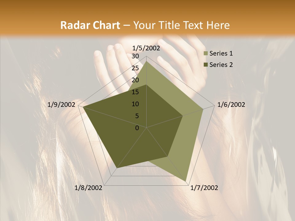 Girl Naked Skin PowerPoint Template