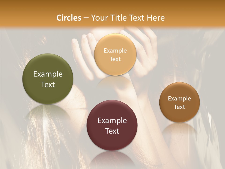 Girl Naked Skin PowerPoint Template