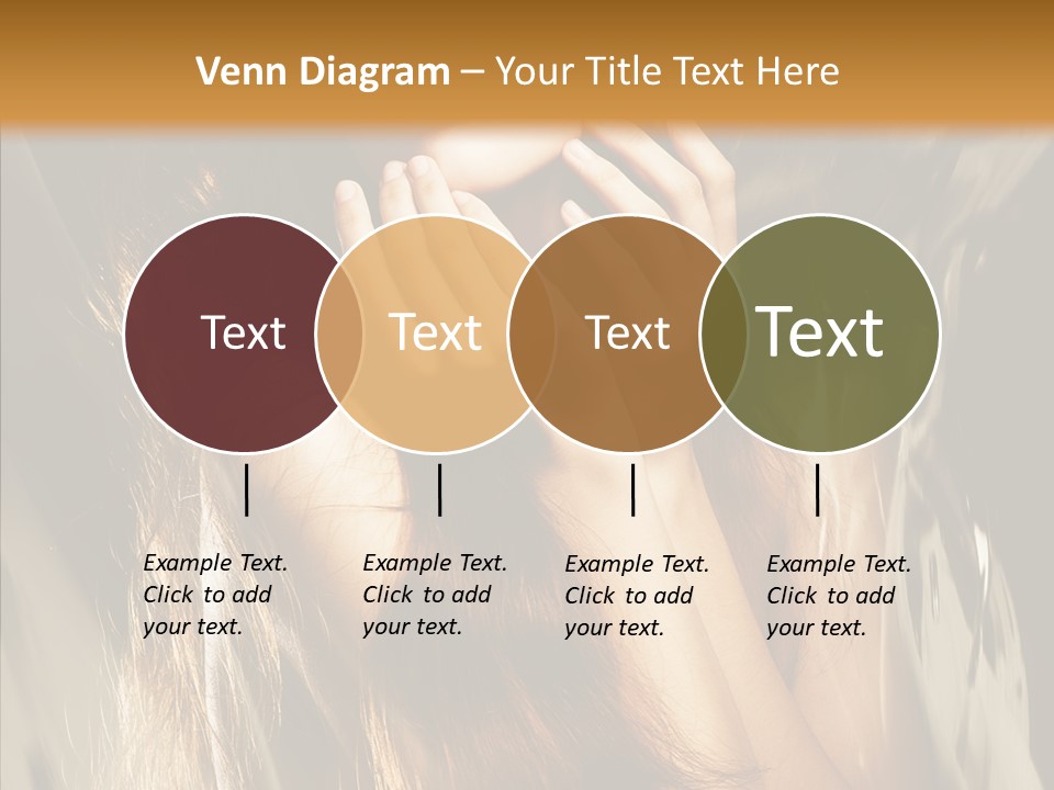 Girl Naked Skin PowerPoint Template