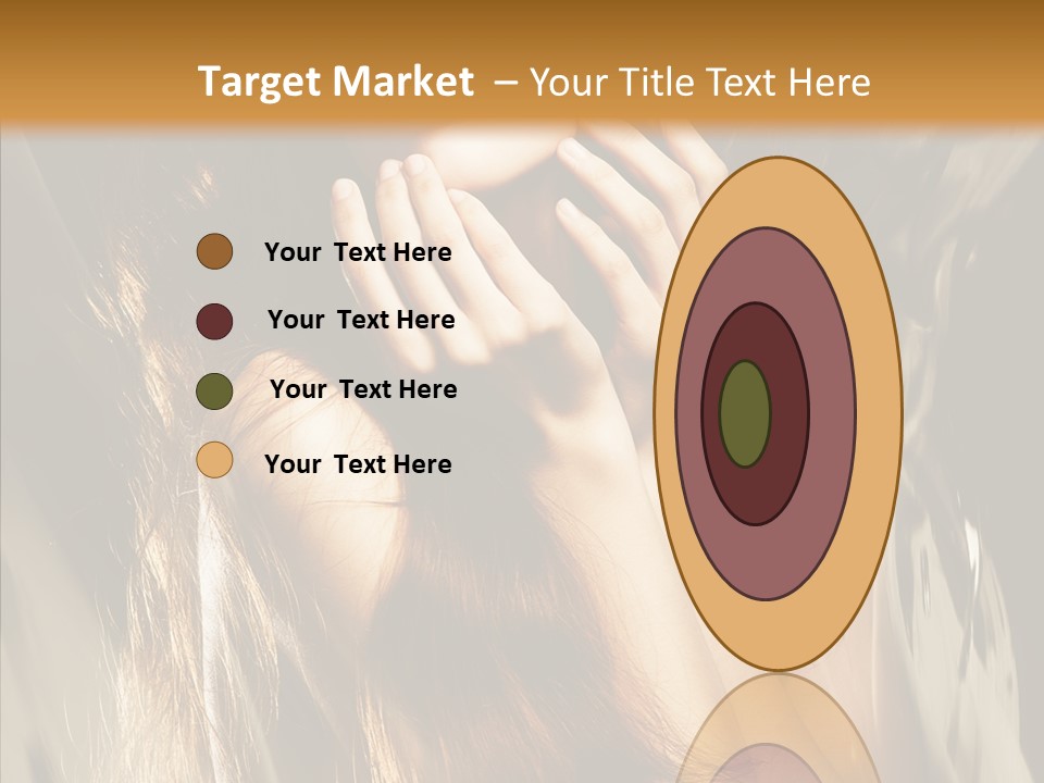 Girl Naked Skin PowerPoint Template