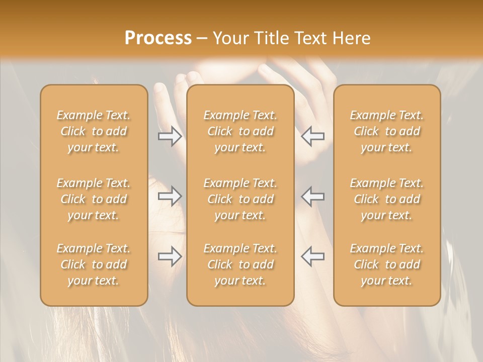 Girl Naked Skin PowerPoint Template