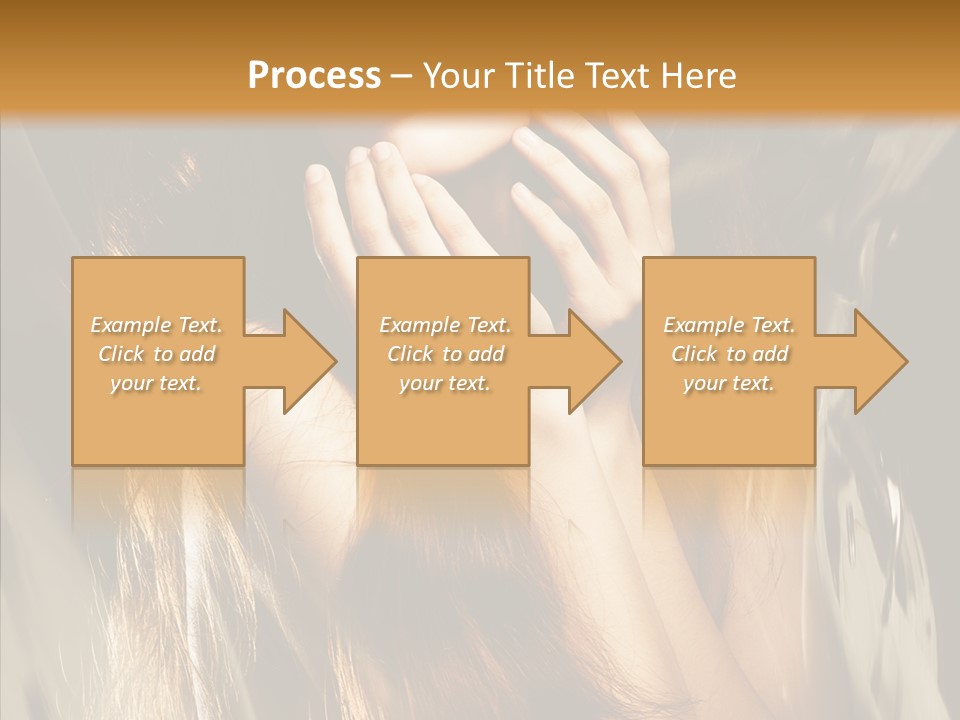 Girl Naked Skin PowerPoint Template
