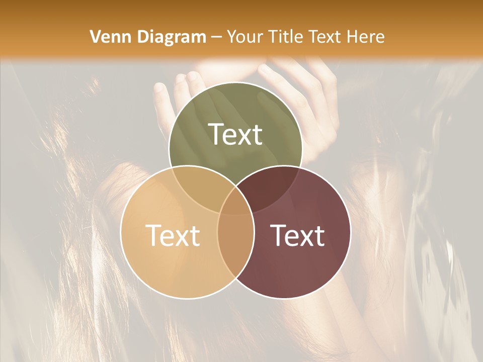 Girl Naked Skin PowerPoint Template