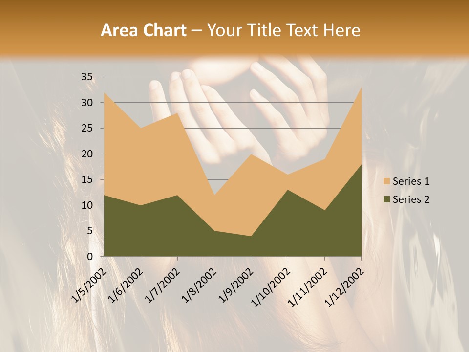 Girl Naked Skin PowerPoint Template