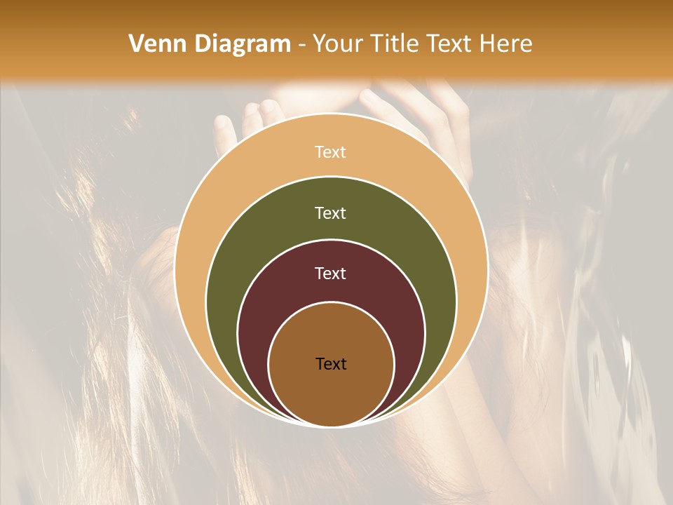 Girl Naked Skin PowerPoint Template