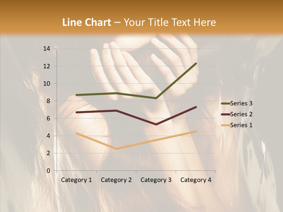 Girl Naked Skin PowerPoint Template