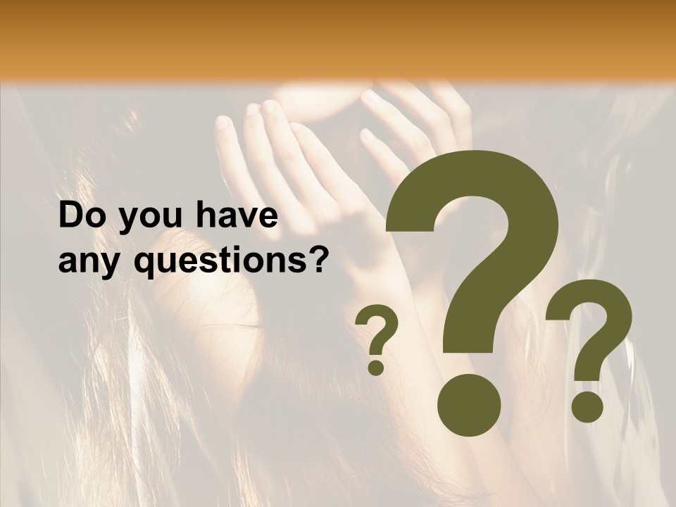 Girl Naked Skin PowerPoint Template